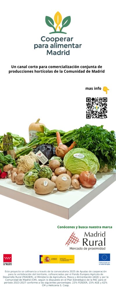 Cooperar para Alimentar Madrid - roll up 1