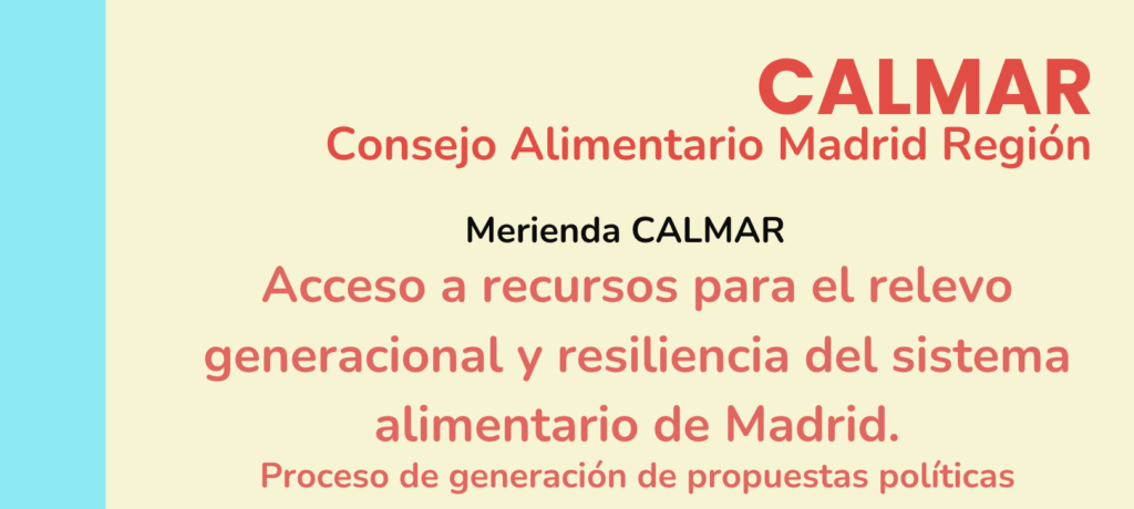 El OCT participará en la Merienda CALMAR sobre relevo generacional en Madrid